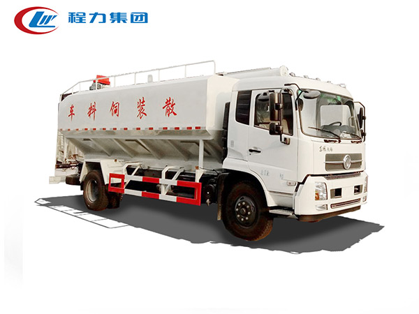 天錦10噸單橋飼料運(yùn)輸車