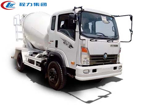 重汽王牌5方水泥攪拌車(chē)