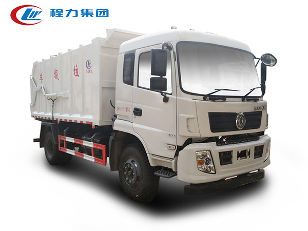 東風專用底盤12方對接垃圾車