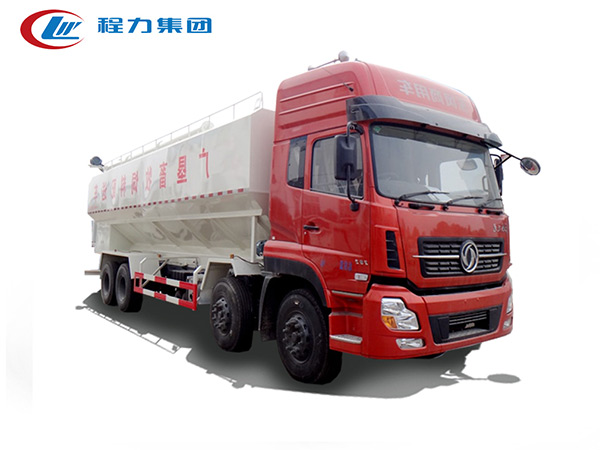 天龍前四后八20噸飼料運(yùn)輸車