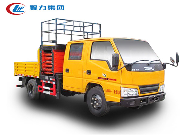 江鈴雙排座8-10米平臺升降高空作業車