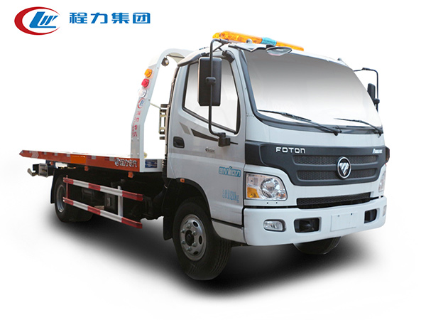 福田歐馬可一拖二清障車